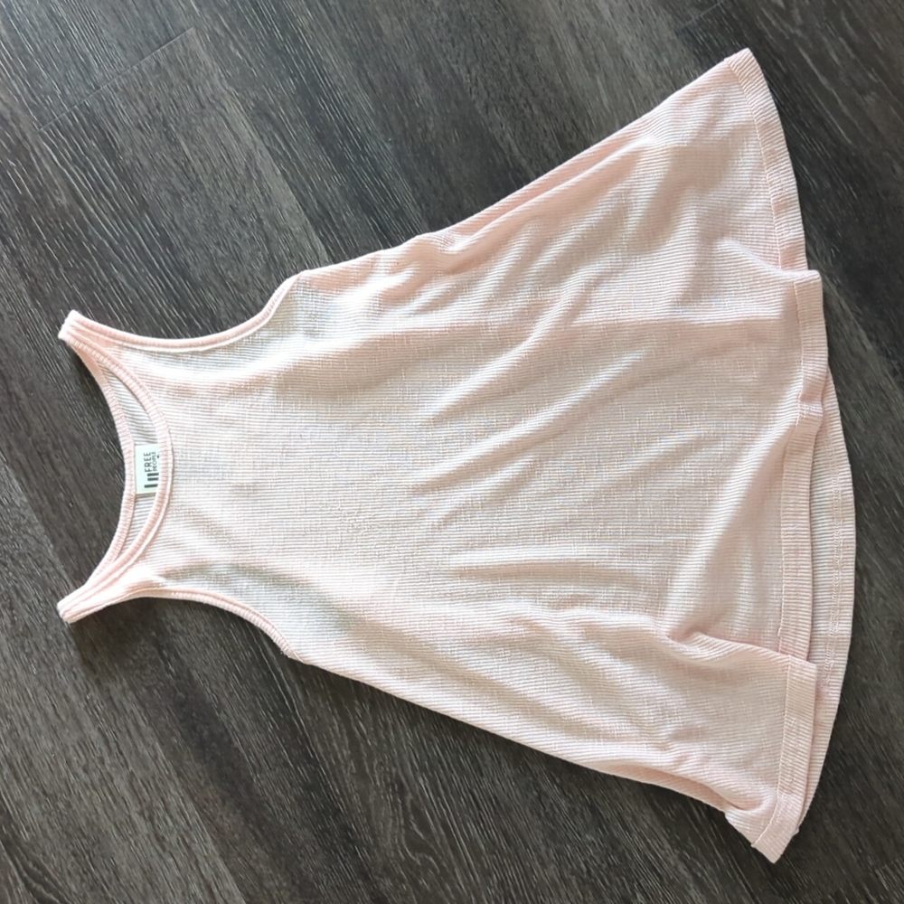 Light Pink Free People Tank